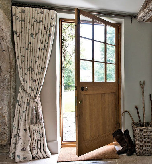 Front and Back Door Curtains: Top Ideas & Styling Tips