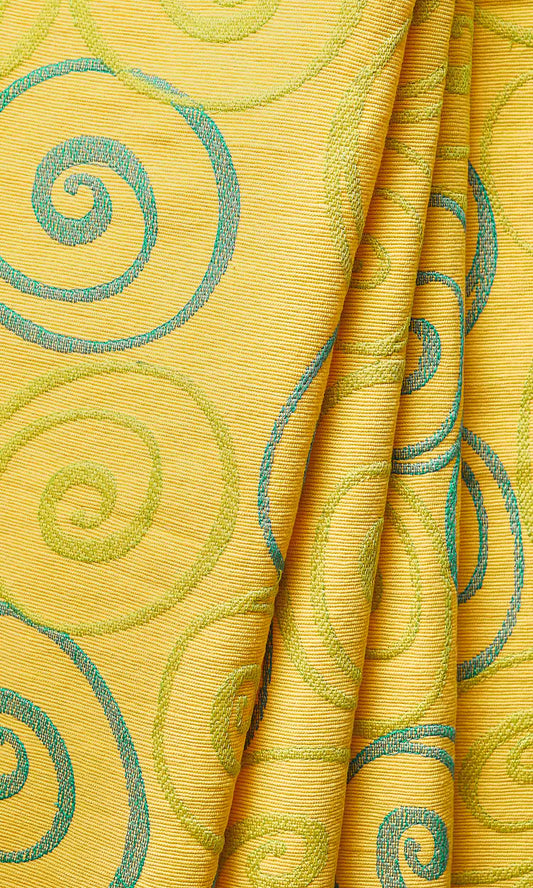 Custom Cotton Curtains (Yellow Cotton)