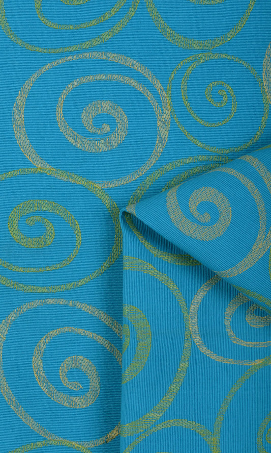 Custom Cotton Home Décor Fabric By the Metre (Blue Cotton)