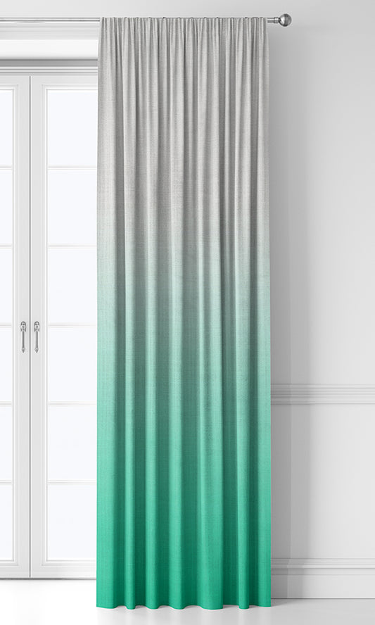 2-Tone Ombre Drapery (Seafoam Green)