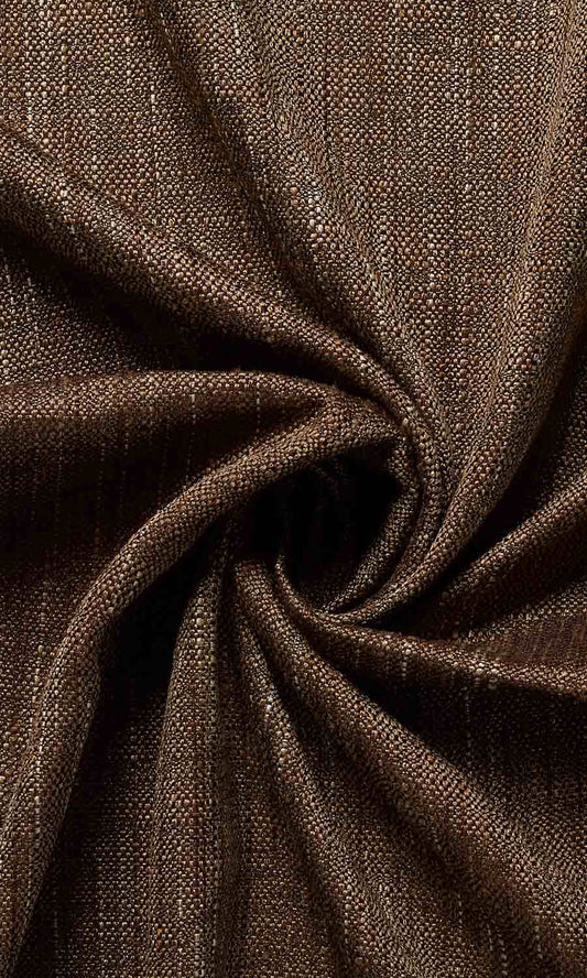 Custom Length Window Home Décor Fabric By the Metre (Brown)