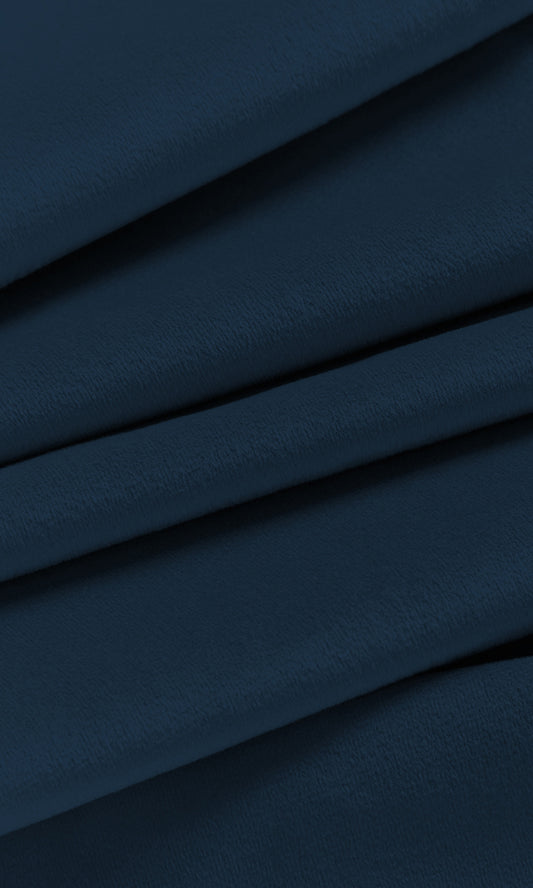 Velvet Curtains  (Sapphire Blue)