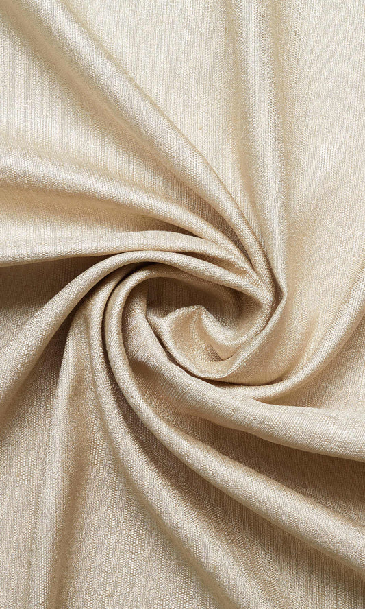 Silk Blend Home Décor Fabric Sample (Wheat Gold)