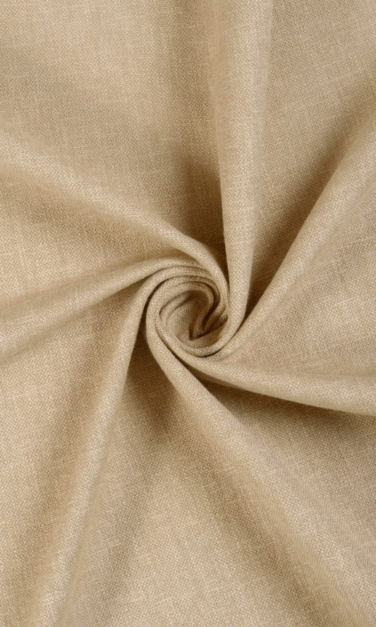 Linen Blend Custom Home Décor Fabric Sample (Beige)