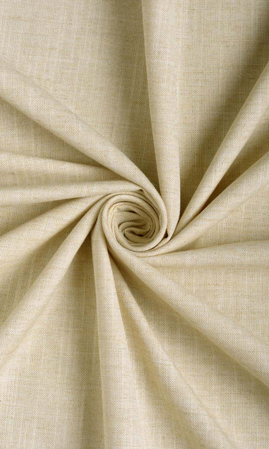 Plain Linen Texture Home Décor Fabric Sample (Pale Beige)