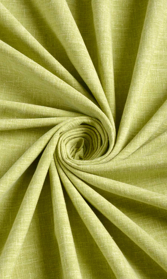 Poly-Cotton Blend Curtains (Green)