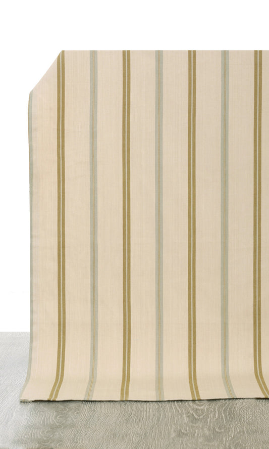 Custom Cotton Curtains (Brown/ Beige)