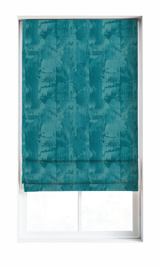 Modern Striped Curtains (Teal/ Turquoise Blue)