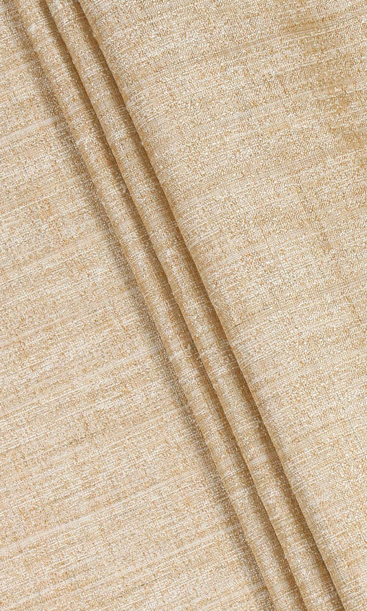 Faux Silk Curtain Panels (Golden Beige)