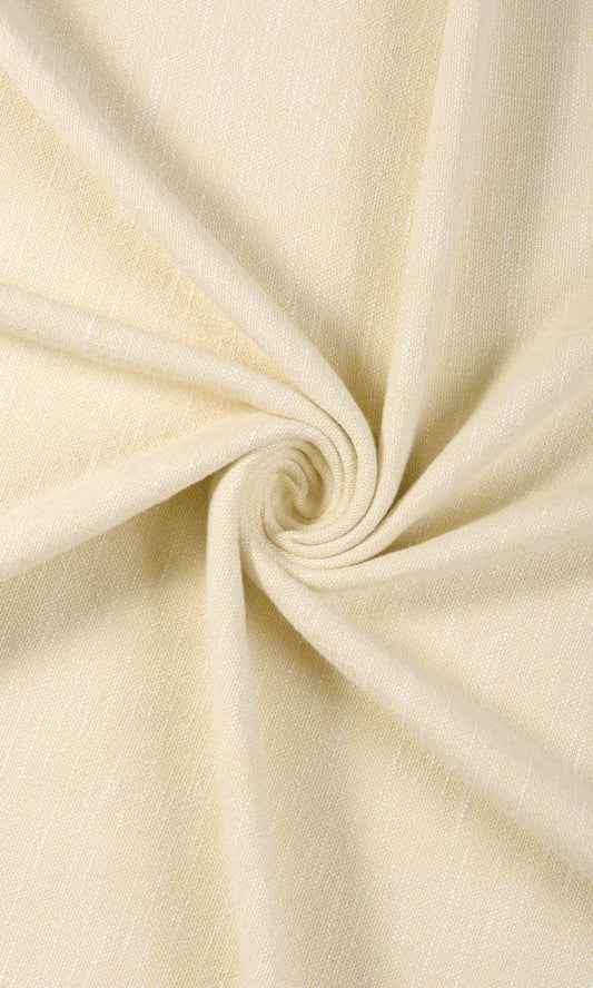 Plain Cotton Curtain Panels (Ivory)