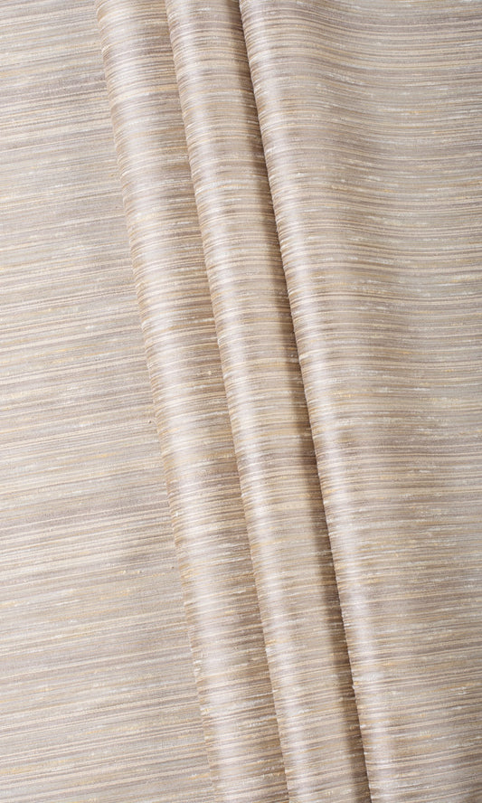 Faux Silk Window Curtains (Sepia Beige)