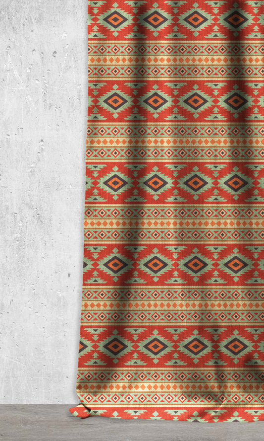 Custom Home Décor Fabric By the Metre (Mint/ Red/ Beige/ Charcoal)