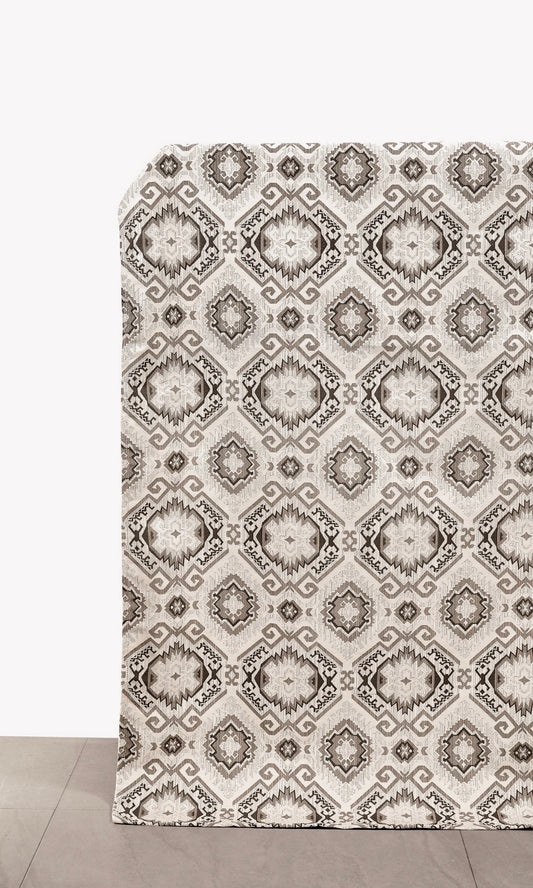 Bespoke Home Décor Fabric By the Metre (Pale Cream/ Deep Beige/ Charcoal)