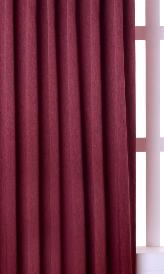 Blackout Curtains (Raspberry Red / Wine Purple)