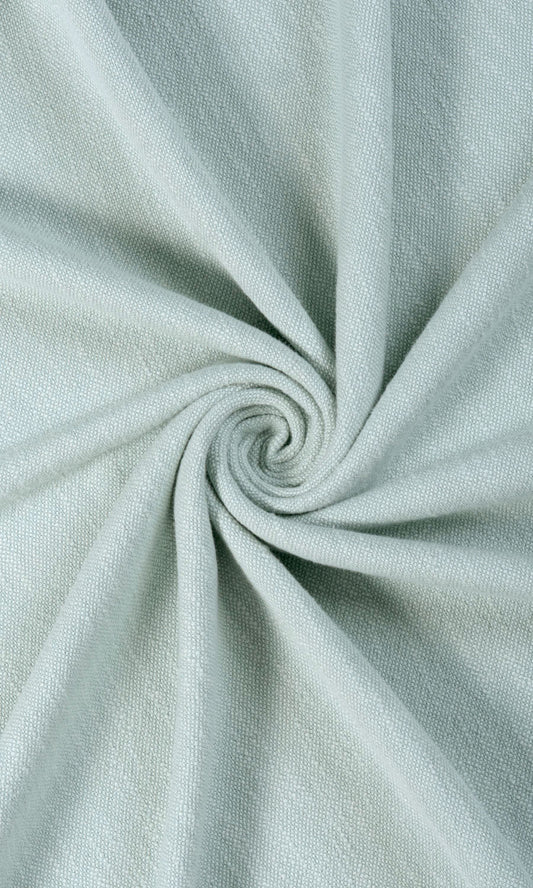 Plain Cotton Drapes (Pastel Light Blue)