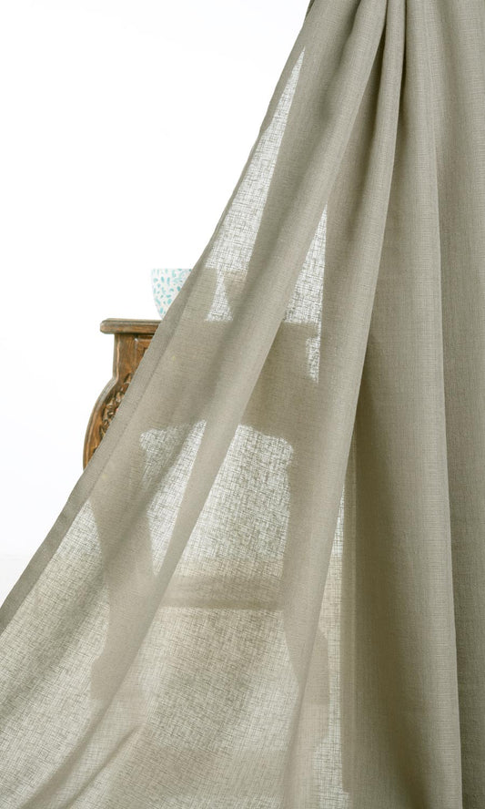 Sheer Curtains (Taupe Grey)