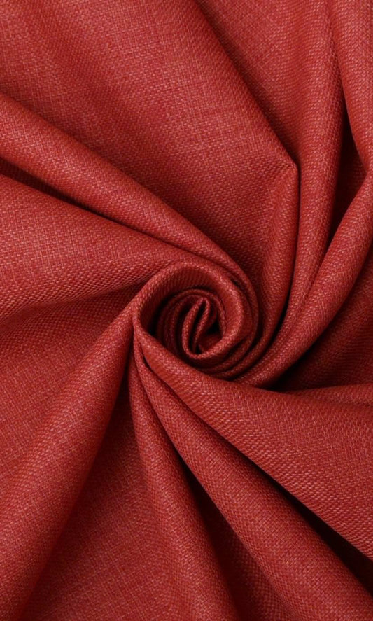 Custom Size Window Home Décor Fabric Sample (Red/ Orange)