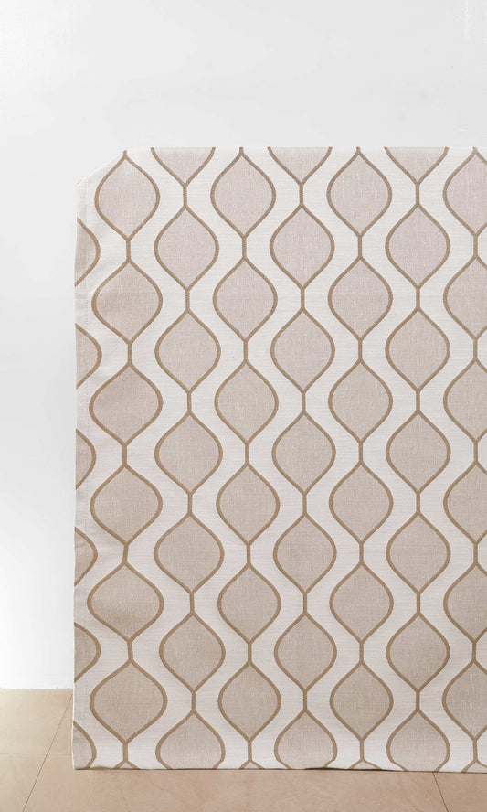 Bespoke Window Home Décor Fabric Sample (Beige/ Gray/ Brown)