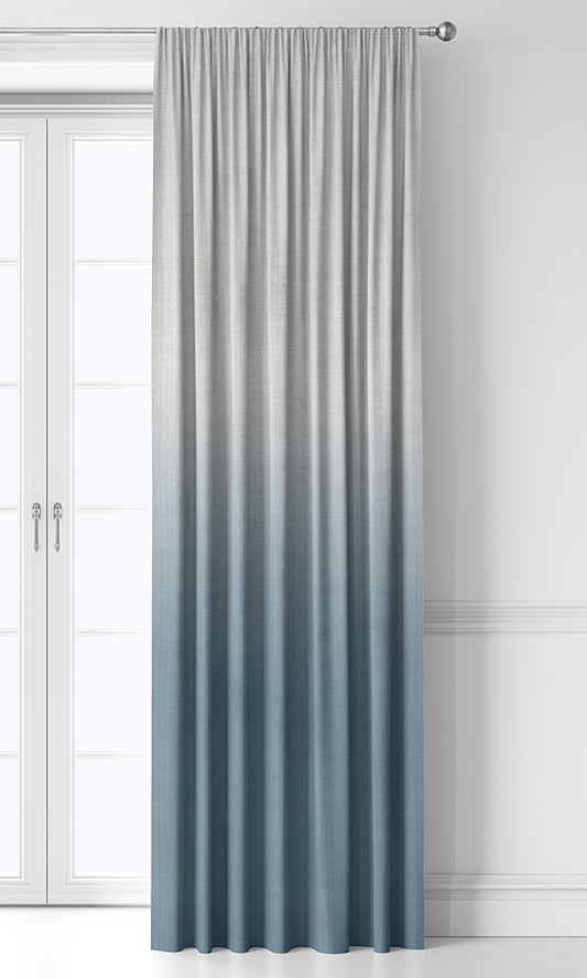 2-Tone Ombre Curtains (Cobalt Blue)