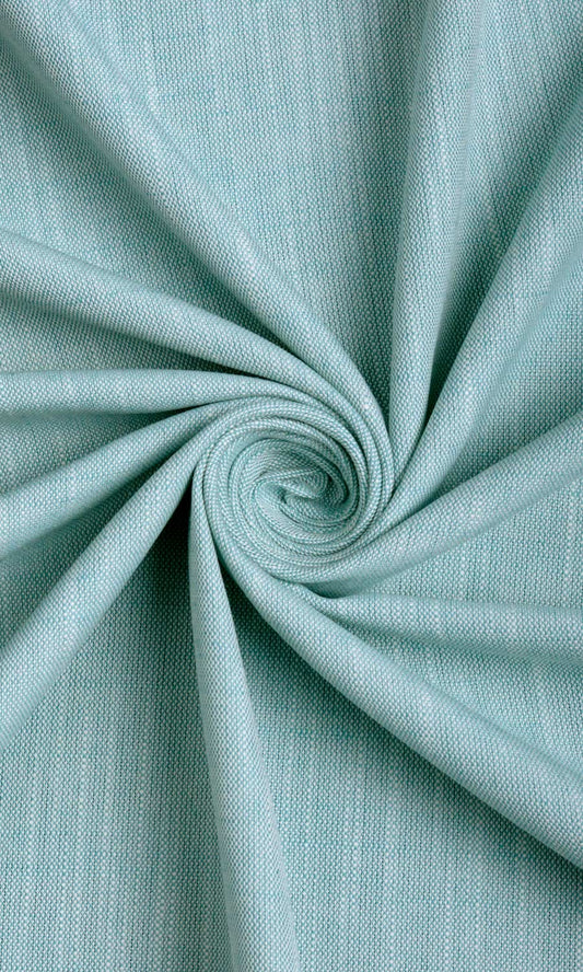 Linen Texture Curtains & Drapes (Sky Blue)