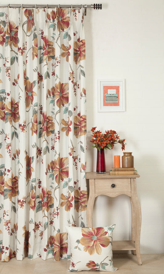 Made to Measure Window Curtains (Orange)