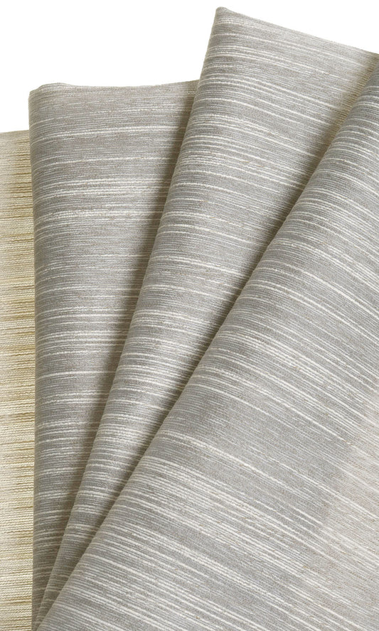 Sheer Home Décor Fabric Sample (Taupe Gray/ Pale Gray)