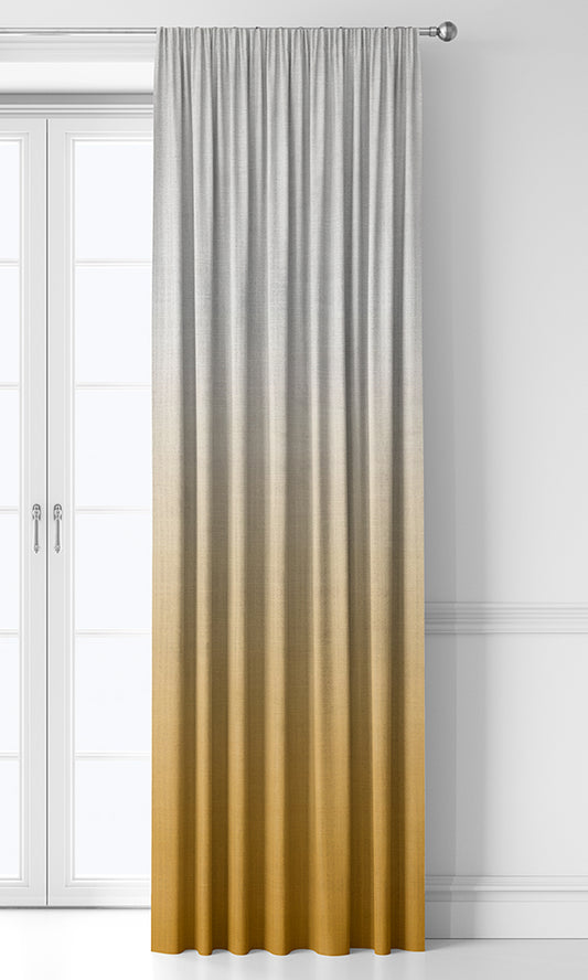 2-Tone Ombre Curtains (Yellow)