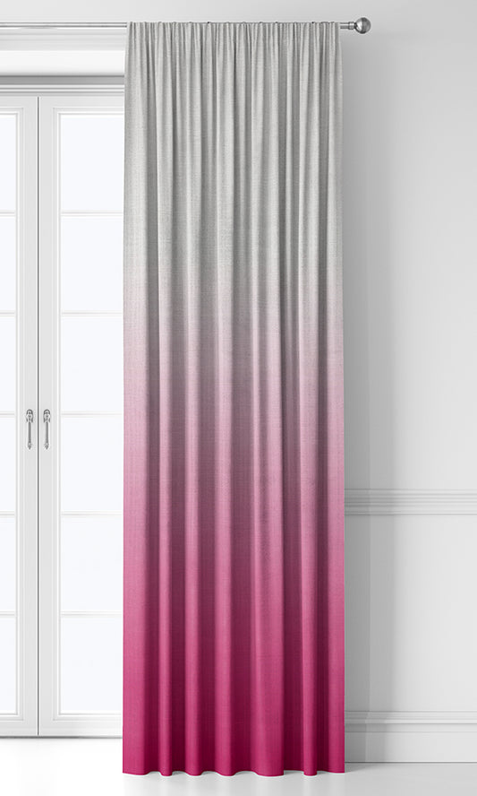 2-Tone Ombre Home Décor Fabric Sample (Pink)