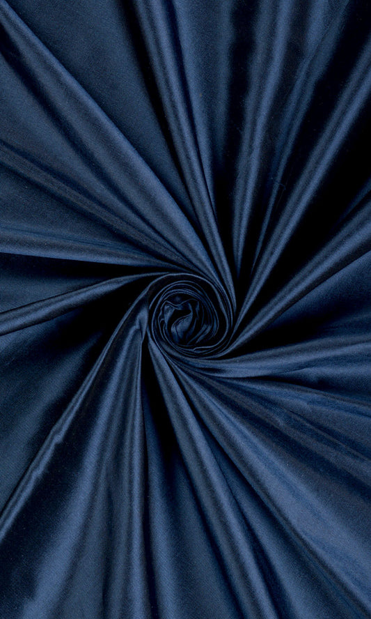 Silk Pinch Pleat Drapes (Midnight Blue/ Navy)