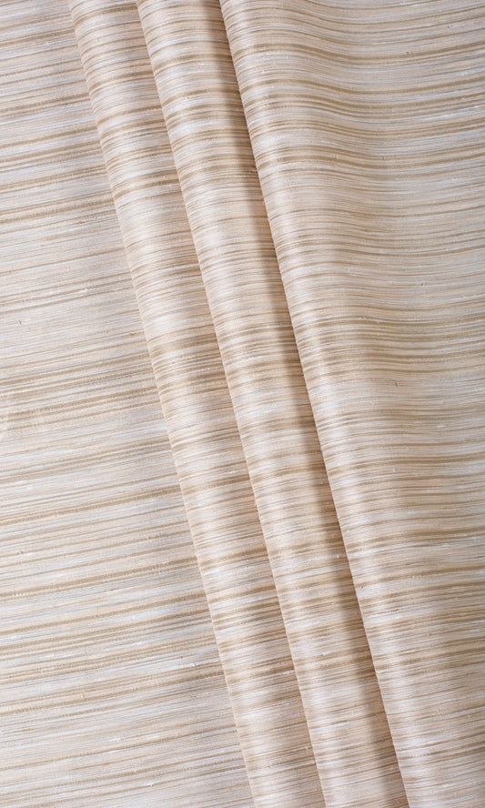 Faux Silk Home Décor Fabric By the Metre (Sand Beige)