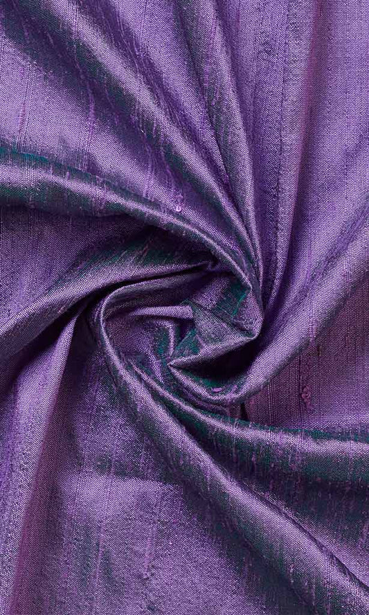 Pure Silk Curtains (Purple/ Iris)