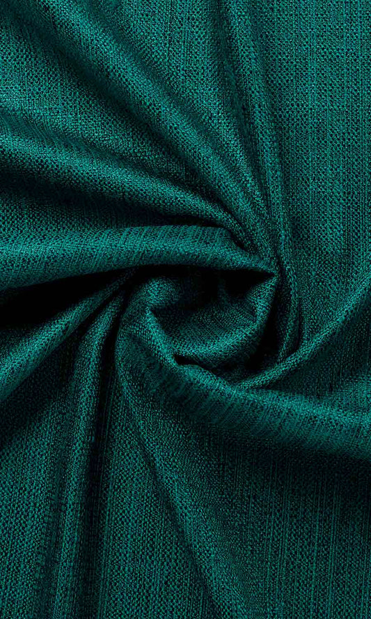 Faux Silk Home Décor Fabric By the Metre (Teal Blue)