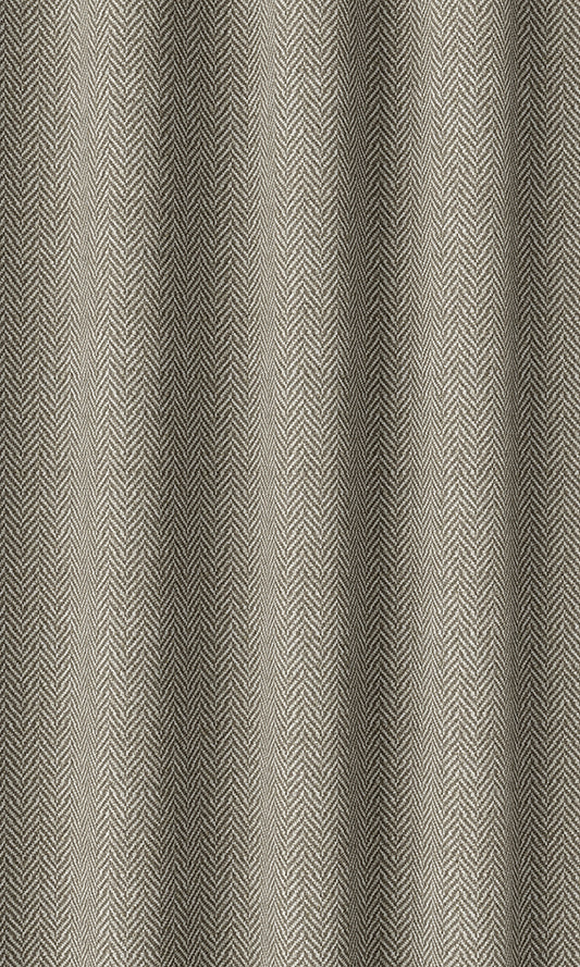 Herringbone Textured Home Décor Fabric By the Metre (Beige)