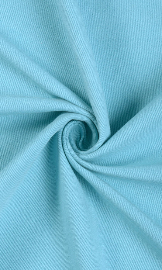 Made to Measure Cotton Drapes (Blue)