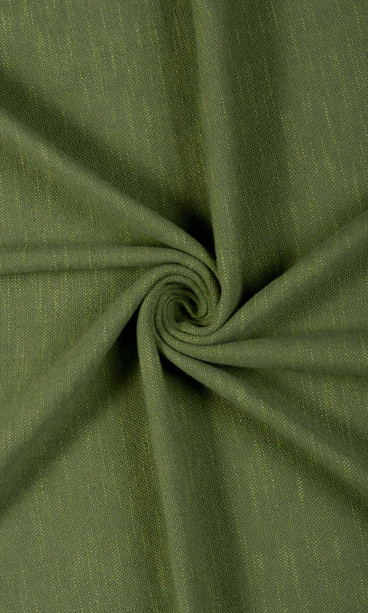 Plain Cotton Curtains (Green)