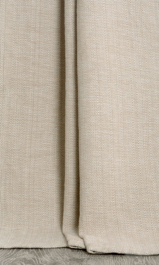 Made to Measure Cotton Window Curtains (Beige)