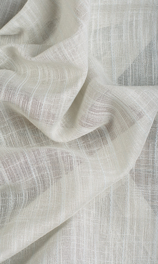 Plain Sheer Curtains (Light Grey)