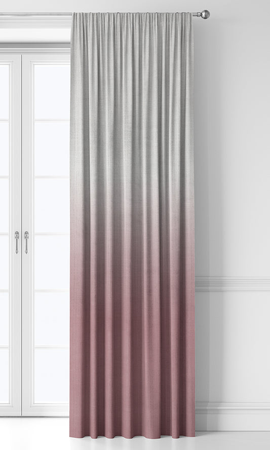 2-Tone Ombre Home Décor Fabric Sample (Pink)