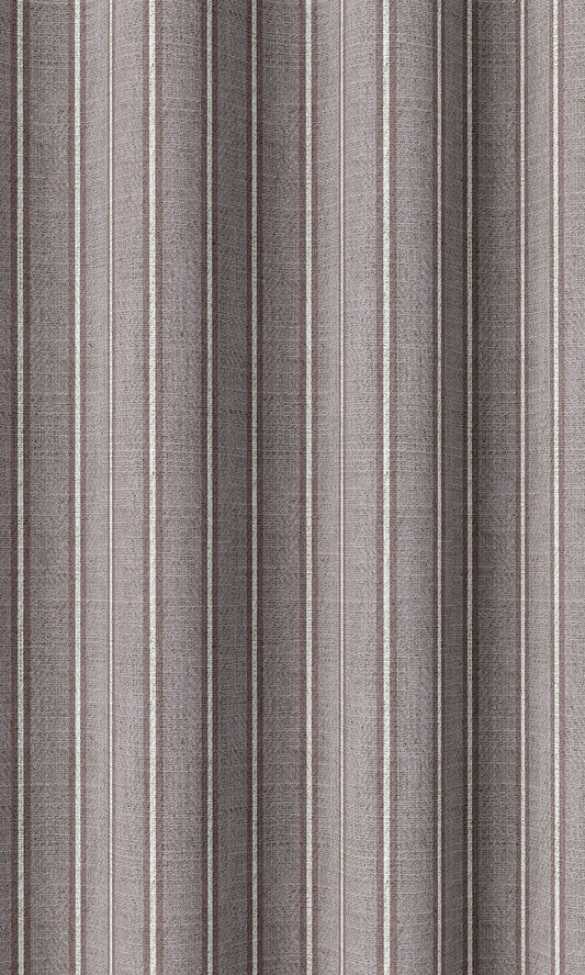 Modern Striped Curtains (Plum Purple)