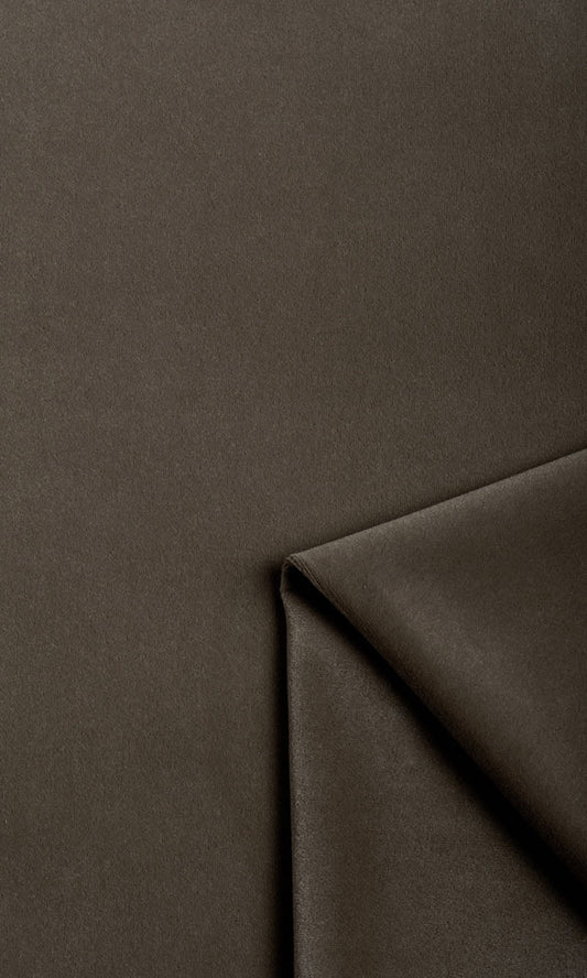 Velvet Curtains (Coffee Brown)