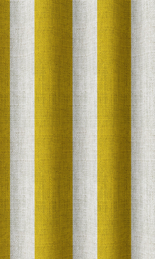 Modern Geometric Print Drapes (Sunflower Yellow)