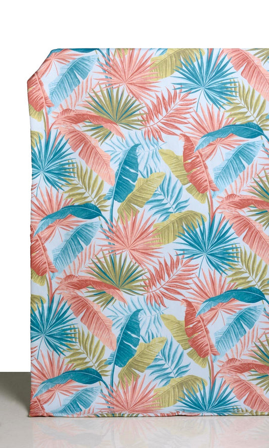 Botanical Floral Home Décor Fabric By the Metre (Red/ Blue/ Green)