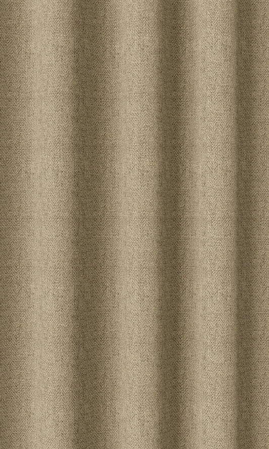 Herringbone Textured Home Décor Fabric By the Metre (Beige)