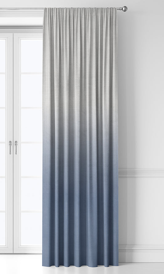 2-Tone Ombre Curtains (Indigo Blue/ Purple)