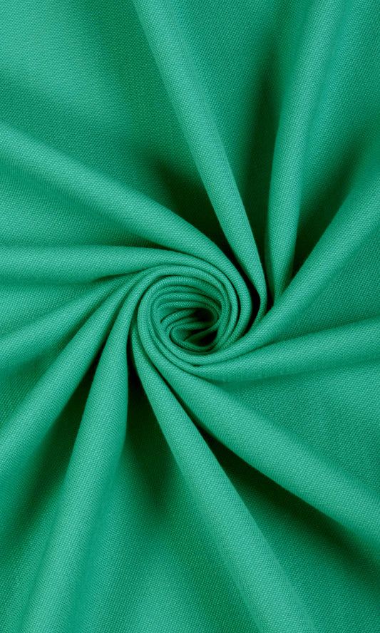 Poly-Cotton Curtains (Green)