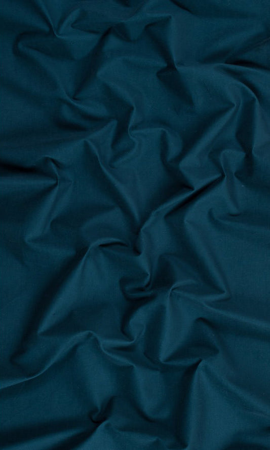 Custom Cotton Home Décor Fabric Sample (Prussian Blue)