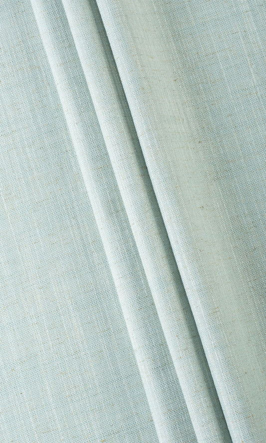 Plain Linen-Blend Home Décor Fabric By the Metre (Powder Blue)