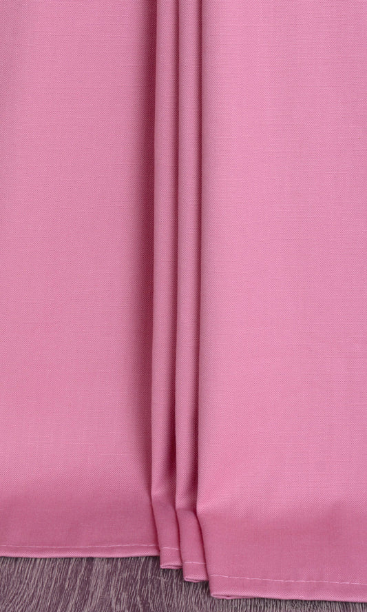 Cotton Blend Custom Window Panels (Pink)