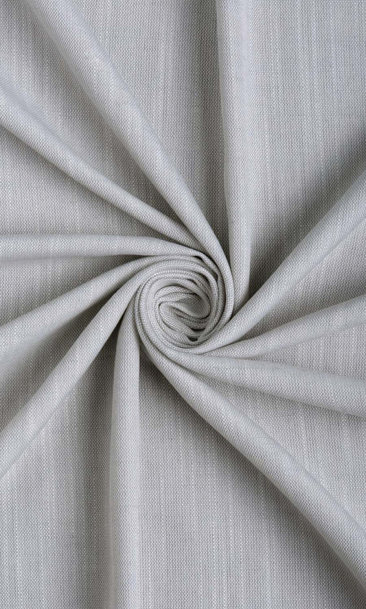 Plain Linen Texture Drapery (Silver Grey)