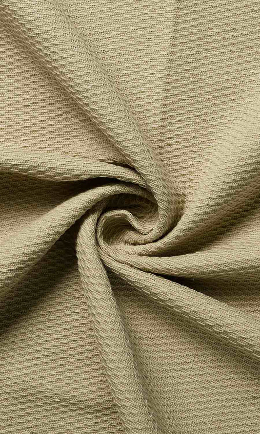 Custom Cotton Home Décor Fabric By the Metre (Beige-Green)